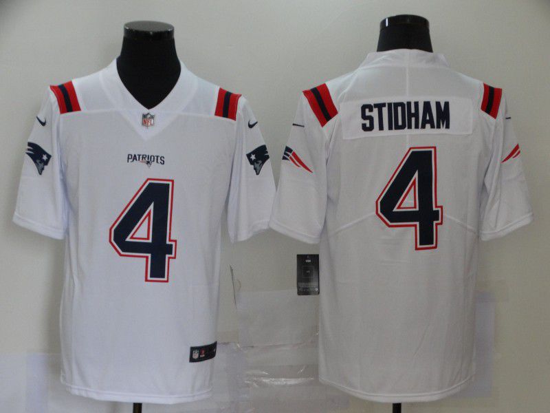 Men Houston Texans 4 Stidham White Nike Vapor Untouchable Stitched Limited NFL Jerseys